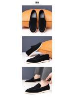 Mocasines británicos nuevos de 2025, estilo retro, informales, sin cordones, para conducir, de alta gama, para parejas. - details 0