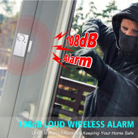 Alarma de refrigerador con Sensor de puerta antirrobo, alarma de ventana de espacio magnético abierto y cerrado, Detector inalámbrico - details 2