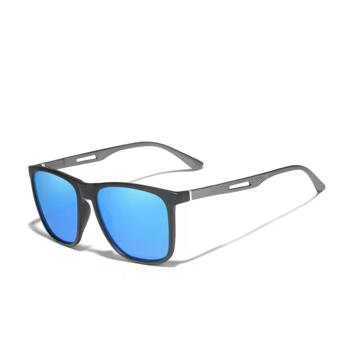 KINGSEVEN-gafas De Sol polarizadas con montura De aluminio para hombre y mujer, lentes cuadradas, UV400, TR90, 2023 - 1