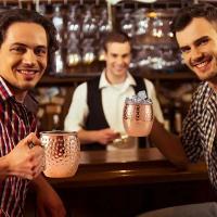 Taza de Vino Moscow Mule de Acero Inoxidable de 500ml Herramienta de Bar para Café y Cerveza para Ramadan - details 2