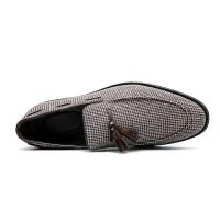 Nuevos zapatos occidentales informales de cuero para hombre, talla 48 US 14, de diseñador, fáciles de usar - details 13