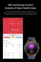2025 nuevo Reloj inteligente de grado médico HRV para hombres azúcar en sangre presión arterial ritmo cardíaco 1,43 pulgadas Super Retina 360*360 Pantalla AMOLED 530mAh batería Bluetooth llamada salud Smartwatch - details 9