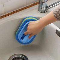 Cepillo de esponja con mango ideal para limpieza de baño y cocina - details 2
