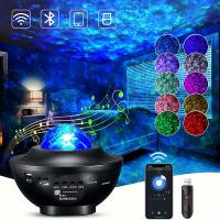 Bluetooth Música Rotación Ondulación Estrella Completa Láser Planeta Luz Dormitorio Luz Ambiente Proyección Luces de Noche - details 10