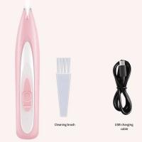 Recortadora de patas inalámbrica para mascotas con pantalla LED, recargable por USB, afeitadora de patas de gato, impermeable, portátil, eléctrica. - details 18