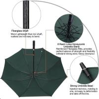 Paraguas de golf con apertura automática, paraguas impermeables a prueba de viento con techo doble extra grande de gran tamaño - details 189