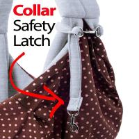 Bolso de hombro transpirable para mascotas, bolso cruzado con correas anchas para gato, cómodo con anillo de bloqueo, bolsa transportadora para perros para viajes - details 1