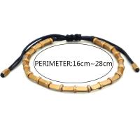 Pulseras protectoras de cuerda tejidas a mano para hombres y mujeres, cuentas de cobre, joyas negras, regalos de la suerte - details 0
