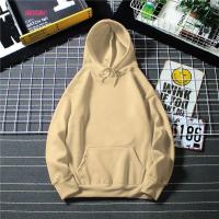 2023 Primavera Otoño Hombres y Mujeres Casual Sudadera con Capucha Color Puro Deportes Sudadera con Capucha Sudadera Top - details 5