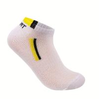 5 pares de calcetines transpirables para hombre - negros, absorbentes del sudor y cómodos, adecuados para baloncesto y uso diario - details 6
