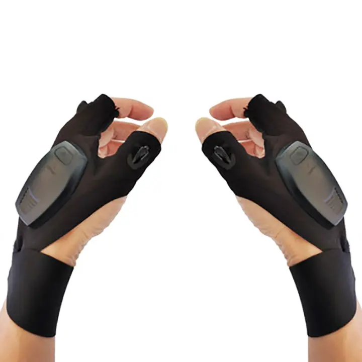 Guantes con Luces LED Recargables - Regalo Original para Hombre, Mujer, Padres, Navidad o San Valentín, Ajuste Perfecto - 1