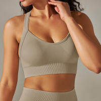 Hamidou-Top Sexy para mujer, sujetadores deportivos para Yoga, Fitness, belleza, espalda elástica, transpirable, ropa interior femenina, Tops - details 18