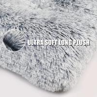 Cama de felpa para perros grandes y medianos, esterilla cuadrada de 100cm para mascotas pequeñas y medianas, accesorios para gatos - details 3