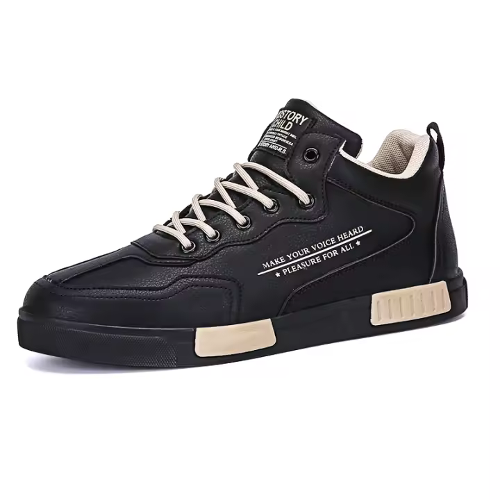 Zapatos de skate de marca para hombre, zapatos vulcanizados de tendencia para hombre, zapatos informales transpirables con cordones, Tenis masculinos de alta calidad - 1