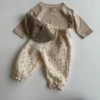 Pantalones de Verano para Bebé Organicos Estampado de Tigre Oso Floral - details 9