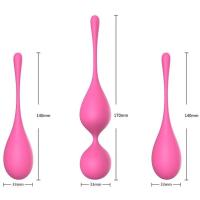 Jugo Kegel para Mujeres Entrenador de Músculos Pelvianos Bolas Ben Wa Masajeador Geisha - details 1