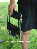 Silla plegable playa Portátil al aire libre pesca camping familiares party - details 3