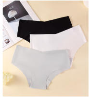 Ropa interior sin costuras para mujer, seda helada, nuevo nailon, yoga, tres Boxers, conjunto de 6 piezas - details 1