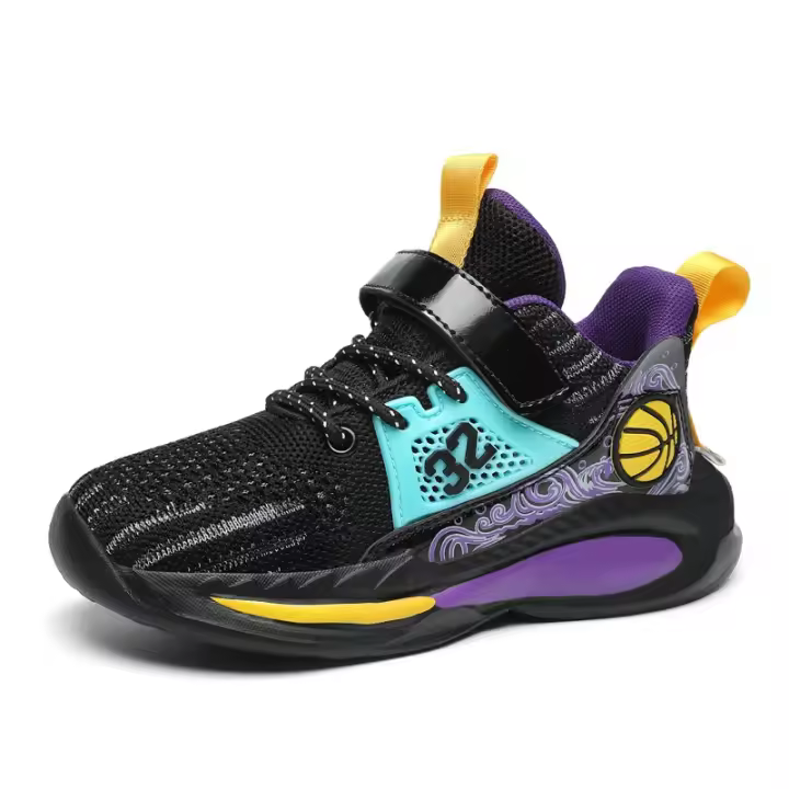 Zapatillas Deportivas para Niños Zapatos de Baloncesto Antideslizantes para Correr - 1
