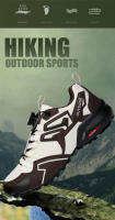 Zapatos de senderismo de malla transpirable para hombre, zapatillas deportivas ligeras para correr al aire libre, zapatos de bloqueo de ciclo, Camping, Trekking - details 2
