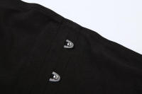 BUNO-Conjunto de 2 piezas de verano con diseño de gato extraño para mujer, Top con corsé de una sola botonadura + faldas de malla con borlas irregulares, ropa para discoteca de medianoche a juego para vacaciones - details 13