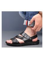 Sandalias de gran tamaño para hombre 2025, nuevas sandalias casuales versátiles de verano para hombre y zapatos de playa de doble uso. - details 8