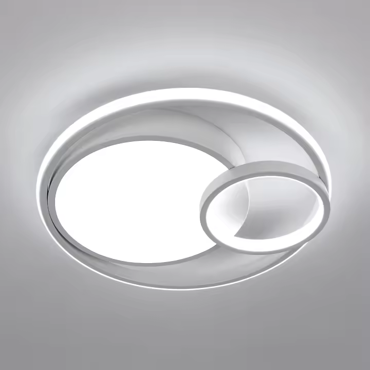 Goeco LED Plafón de Aluminio Diseño Moderno Nórdico de 36W 32,5*32,5*7 CM - 1