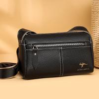 Bolso cruzado de piel auténtica para mujer, bandolera de cuero de vaca suave, 2023 - details 0