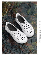 Nuevos bolsos de suela gruesa y zapatos de agujero para hombres y mujeres, moda de playa, deportes de ocio, temperamento versátil, pisando mierda - details 31