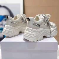 Nueva marca de zapatos para correr Lite de cuero para mujer, Zapatillas deportivas con plataforma Sin Marca, tacones altos de moda a bajo precio - details 4