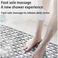 Alfombrilla antideslizante para baño con ventosa, alfombrilla de masaje para pies, alfombrilla antideslizante para inodoro, accesorios de baño para el hogar - details 3