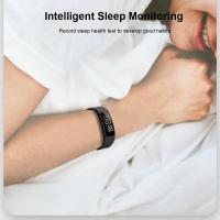 Pulsera inteligente LED Digital resistente al agua, reloj inteligente con Monitor de podómetro para correr, recordatorio de alarma de vibración - details 4