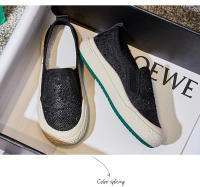 Nueva Plataforma de Verano 2024 Zapatos de Pescador Casual para Mujer en Cuero Único - details 25