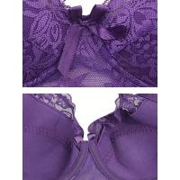 Seduce con Encaje y Látex Top de Lencería de Talla Grande con Hilo Interior - details 26