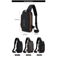 Bolso de Hombro Anti-Robo para iPad Mini 6 Bolso de Pecho para Viaje para Hombres con Bloqueo de Contraseña Bolso de Mensajero Regalo para Hombres - details 1