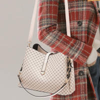 Bolso de hombro de cuero PU para mujer, bandolera de diseñador con solapa, a la moda, nuevas marcas - details 2