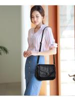Bolso bandolera de piel de nueva calidad, bolso de hombro de gran capacidad con bolsillo de tres capas, bolso bandolera informal para mujer - details 1