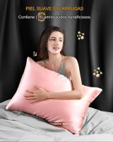 Set de Almohadas de Seda Suave y Fria 2 Piezas Tamaño Estándar 50 x 66cm - details 0