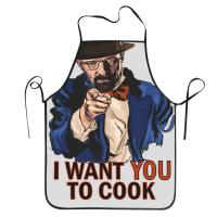 Babero personalizado Breaking Bad Time delantales hombres mujeres Unisex adulto Chef cocina Walter White Tablier cocina jardinería - details 187