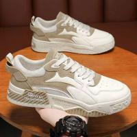 Zapatos informales para hombre con tejido de malla transpirable que aumenta la altura, cómodos zapatos de goma deportivos planos para correr en primavera y verano - details 1