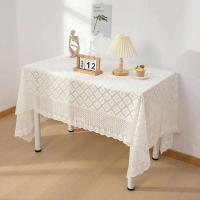 Tela ENCE retro blanca, mesa, cocina, cena, mantel, decoración del hogar y salón - details 6