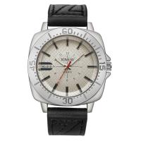Reloj de Cuarzo de Lujo XINEW Diseño Simple Deportivo Banda de Cuero Regalo de Moda Bajo para Hombres Marca Leten - details 5
