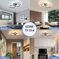 50W Plafon LED Techo Regulable, Lampara Techo con Mando a Distancia 3000K-6500K 59cm, Moderno Lamparas de Techo Salon Cuadrado para Dormitorio Salon Baño Cocina Comedor Pasillo - details 98