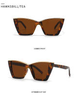 Toyear-gafas de sol estilo ojo de gato para mujer, de estilo Vintage lentes de sol, de marca de lujo, de diseñador, Punk, a la moda, Sexy - details 8