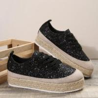 Zapatos informales con cordones para mujer - details 4
