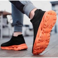 Zapatillas Deportivas de Punto Zapatos Casuales para Hombres con Suela Gruesa - details 15