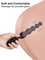 Vibrador de tentáculo de pulpo, masajeador de próstata masculino, tapón Anal, bolas anales de silicona, Juguetes sexuales eróticos para mujeres y hombres - details 2