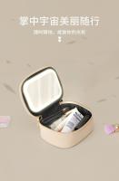 Bolsa de Maquillaje Luminosa Portátil Organizador de Cosméticos con Espejo - details 2