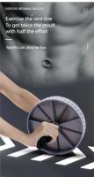 Rodillo de rueda de Fitness para uso doméstico, máquina de ejercicio Abdominal multifuncional silencioso - details 2