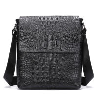 Bolso crossbody de moda para hombres hecho de cuero genuino, bolso flip crossbody para hombres, bolso de hombro casual para hombres - details 28